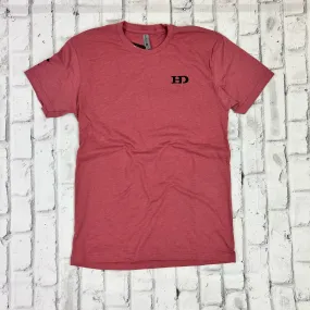 Hammer Down "Basic" Short Sleeve T-shirt - Mauve