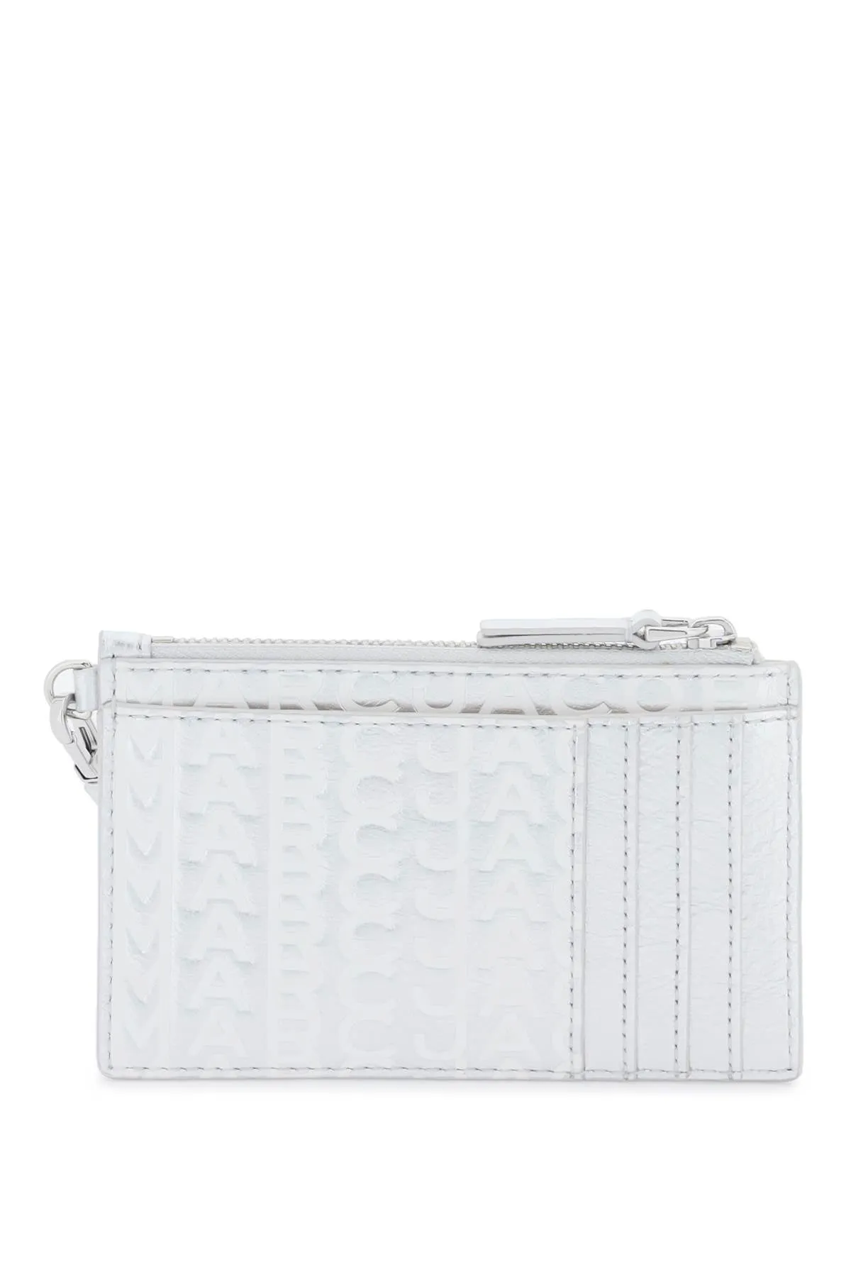 Marc jacobs the metallic top zip wristlet wallet