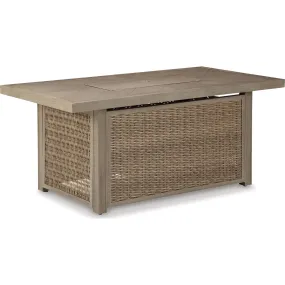Outdoor Beachcroft Fire Pit Table