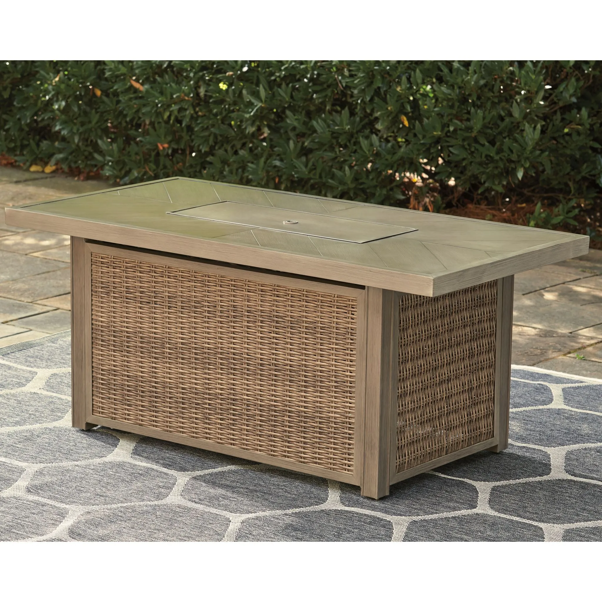 Outdoor Beachcroft Fire Pit Table