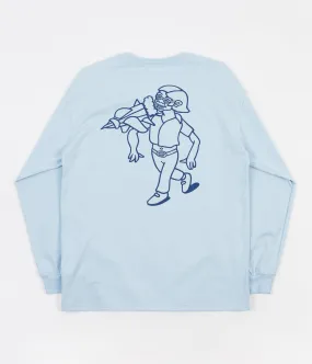 Polar Rocket Man Long Sleeve T-Shirt - Light Blue