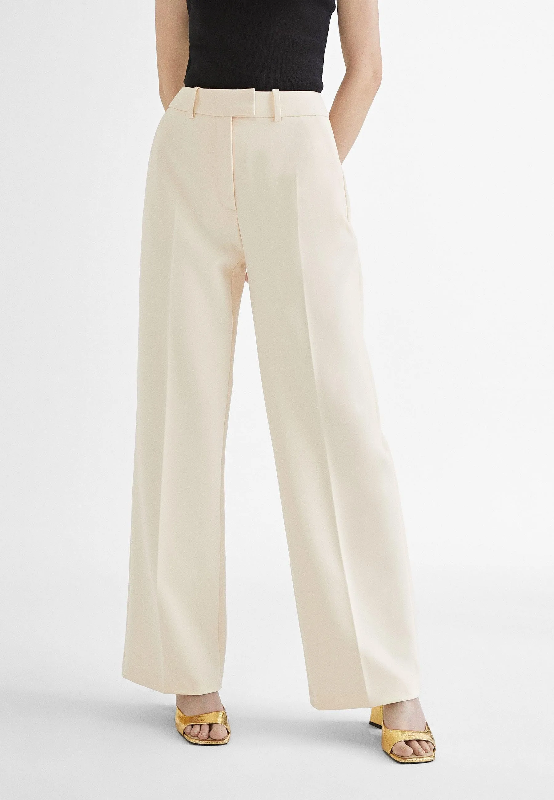 Straight trousers